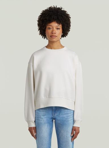 Premium Core Cropped Loose Sweater